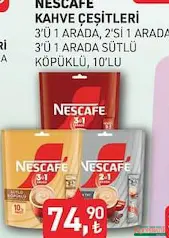 NESCAFE KAHVE ÇEŞİTLERİ NESCAFE KAHVE ÇEŞİTLERİ